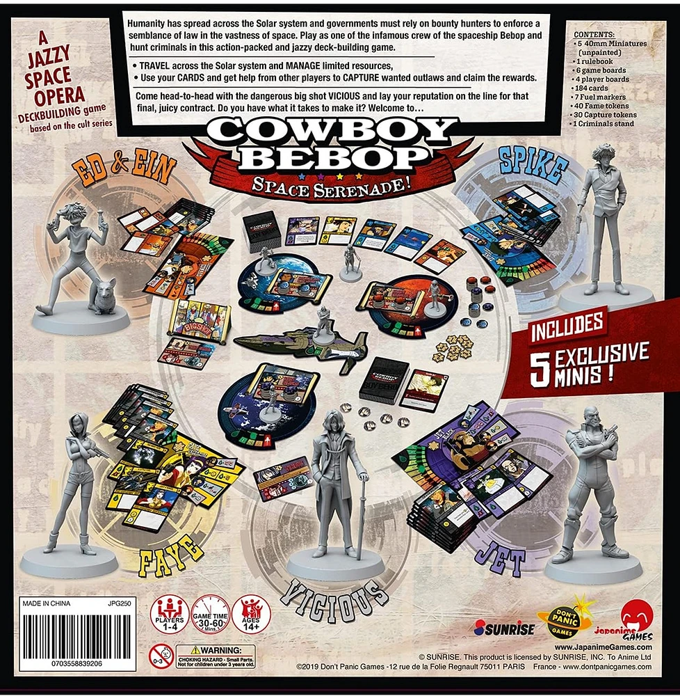 Cowboy Bebop: Space Serenade – Deckbuilding Game 