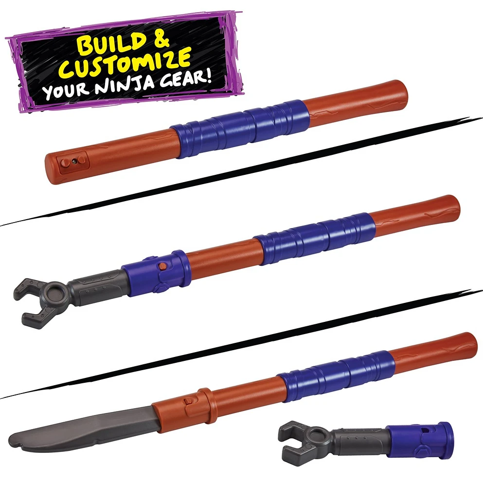 Tales Of Teenage Mutant Ninja Turtles: Mutations Build N Battle - Donatello Bo Staff Basic Role Play Set