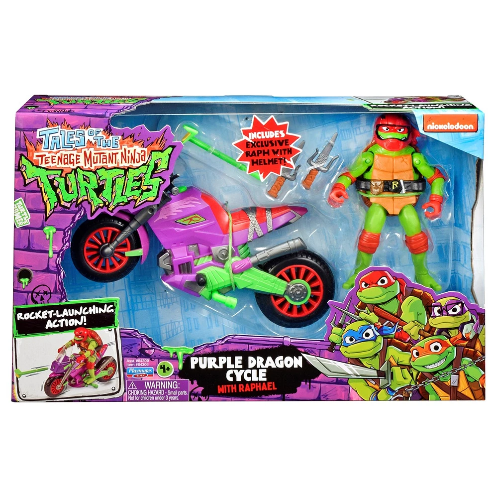 Tales of Teenage Mutant Ninja Turtles: Purple Dragon Cycle With Raphael 