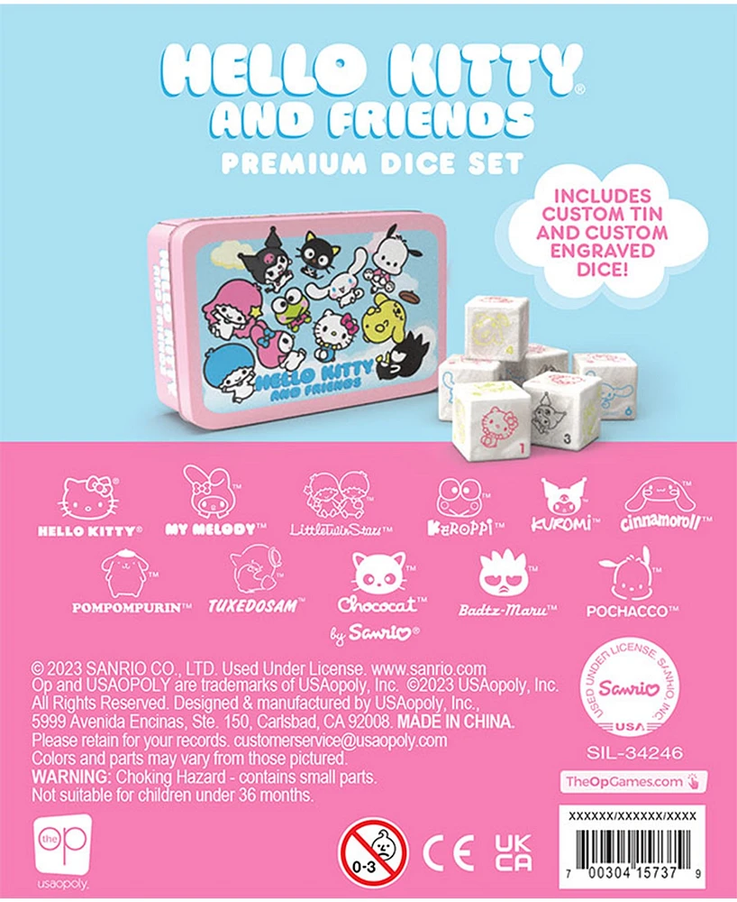 Hello Kitty & Friends Premium Dice Set 