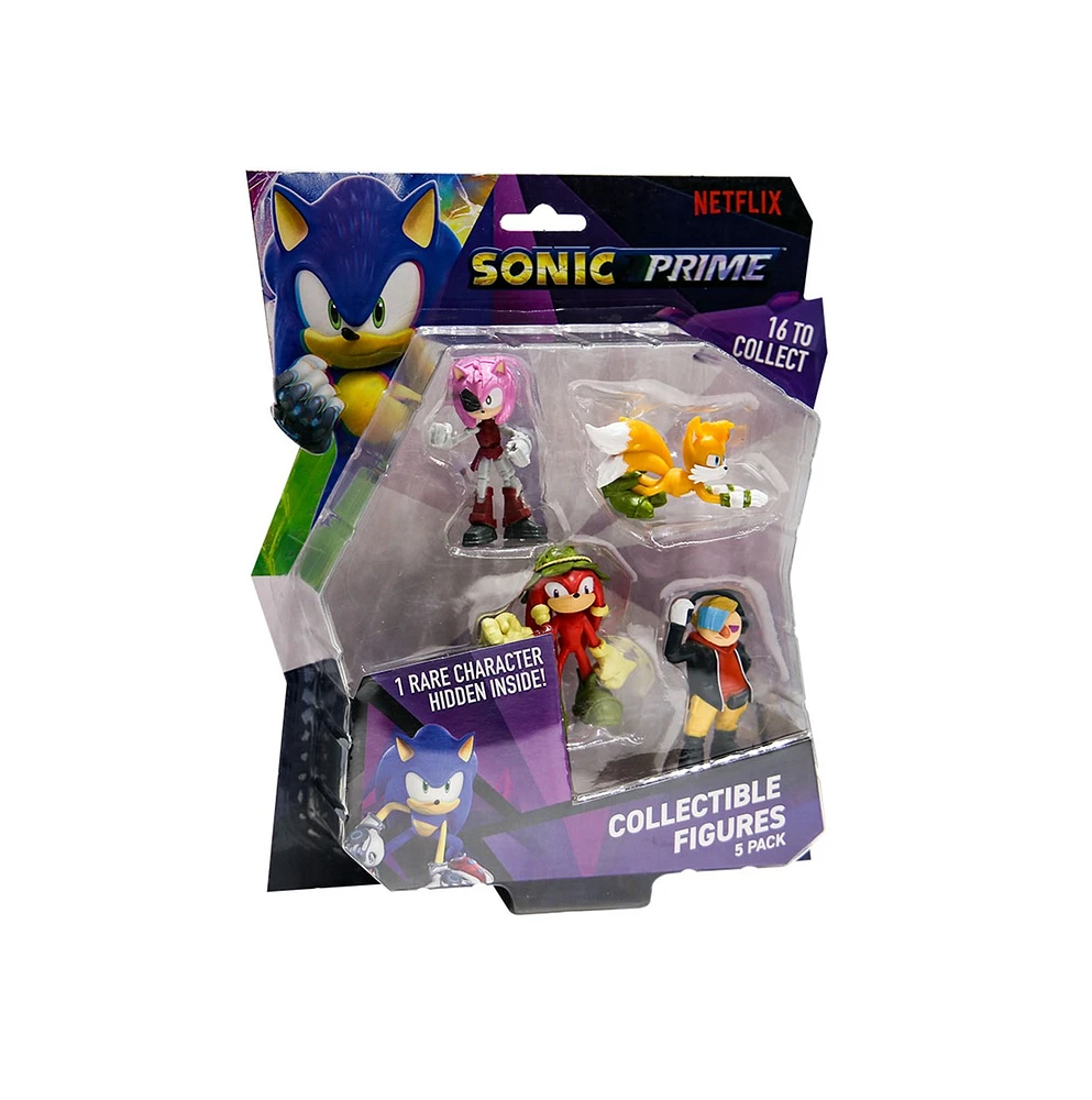 Sonic Prime 2" Figures 5pk - Assortment – One Variation Chosen at Random