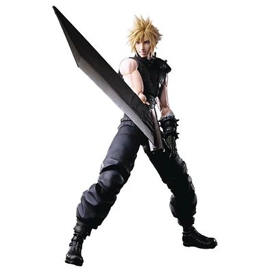 Final Fantasy VII Rebirth Play Arts Kai Cloud Strife Action Figure 