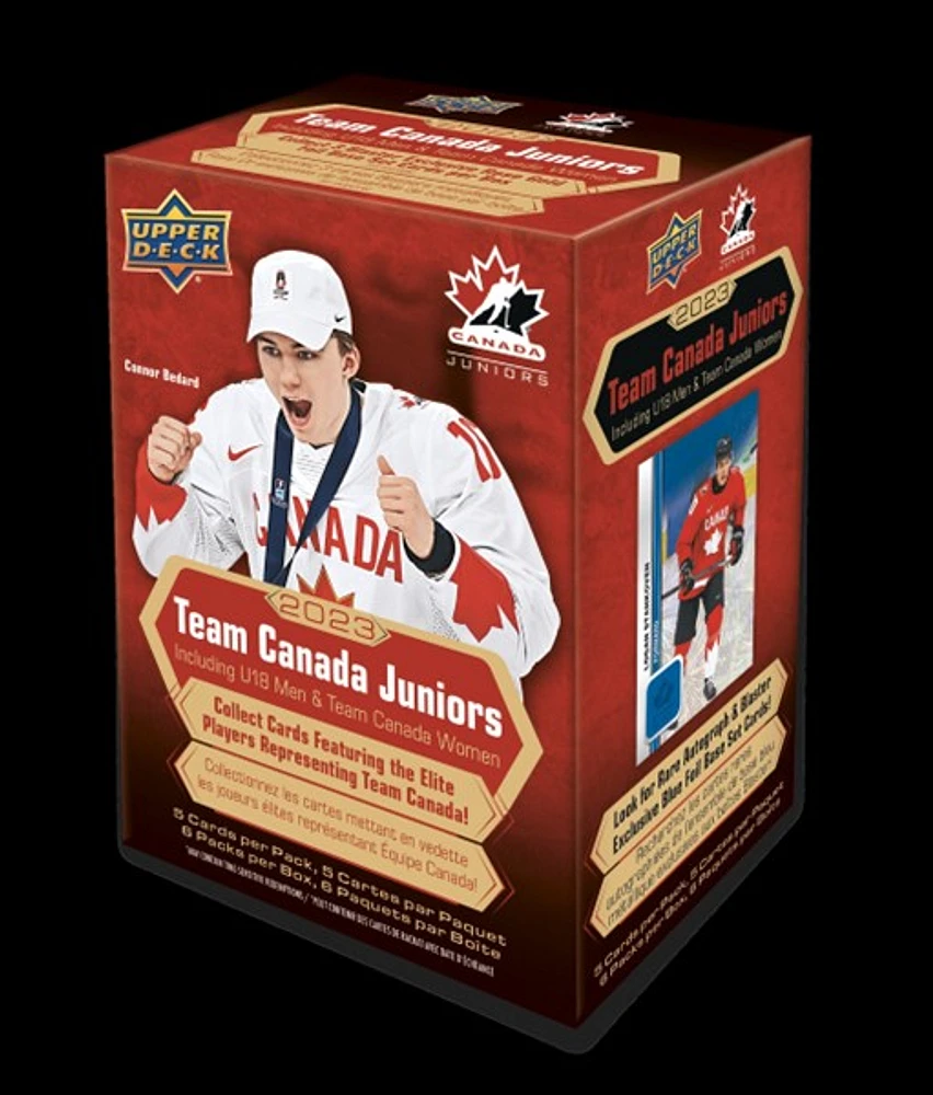2024 Upper Deck Team Canada Juniors Hockey Blaster Box