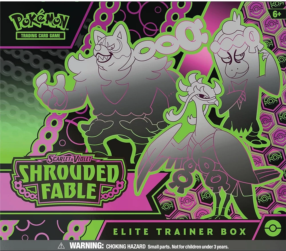 Pokémon Trading Card Game: Scarlet & Violet Shrouded Fable Elite Trainer Box (French) 