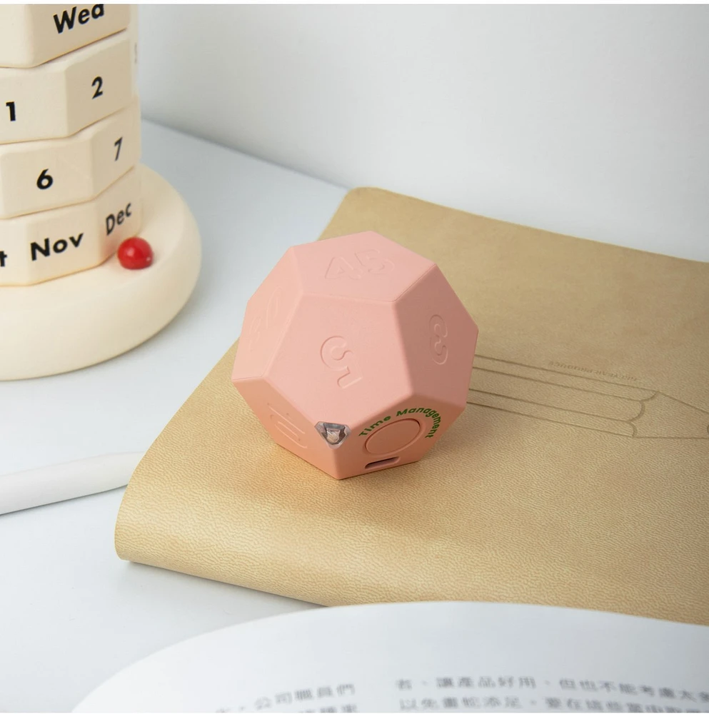 Biogenik Countdown Dodecahedron Timer (D-12) – One Variation Chosen at Random