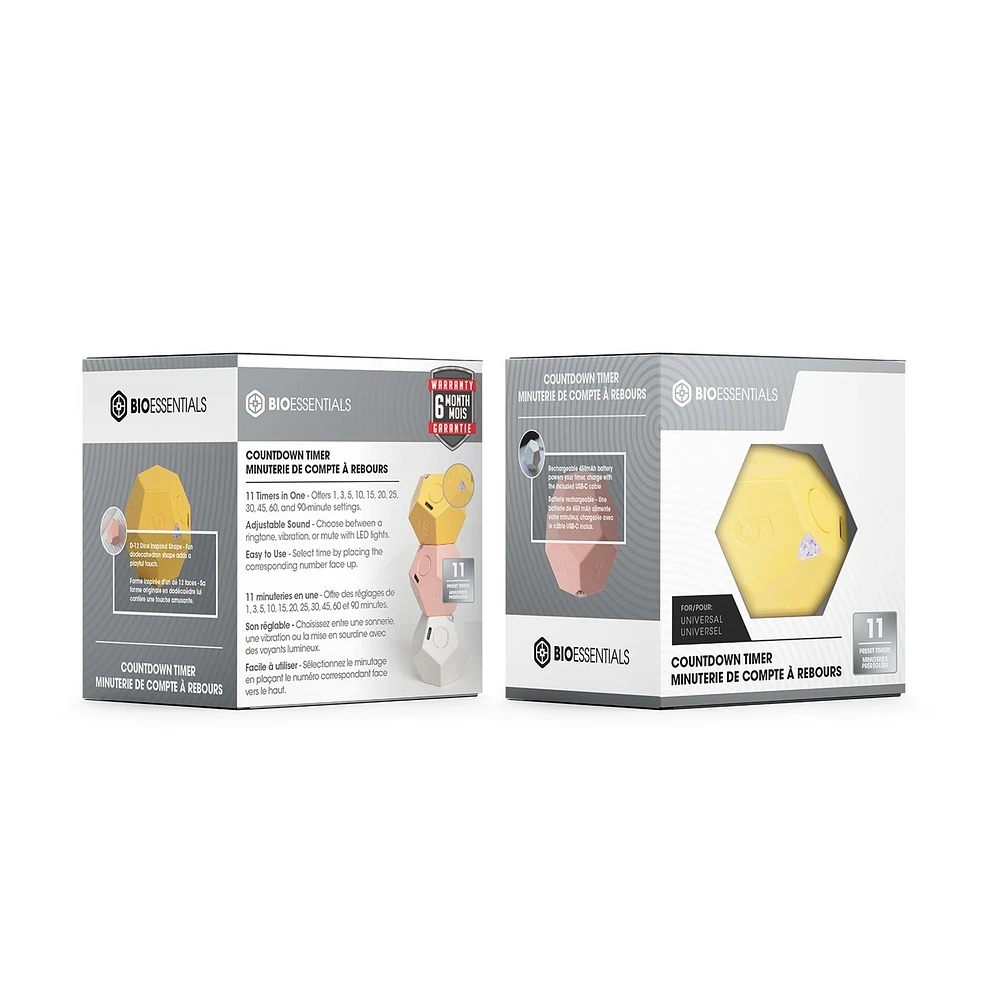 Biogenik Countdown Dodecahedron Timer (D-12) – One Variation Chosen at Random