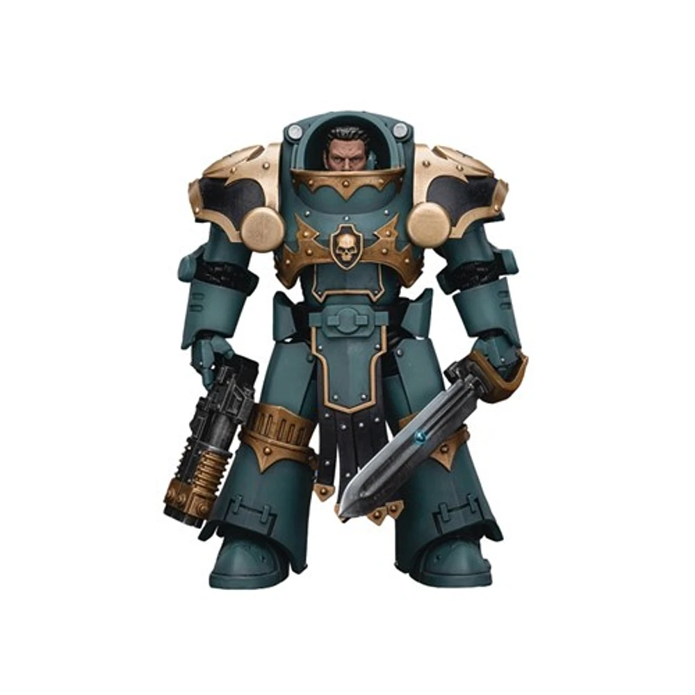 Warhammer 40K Sons of Horus MKVI Tactical Squad Sergeant Figure