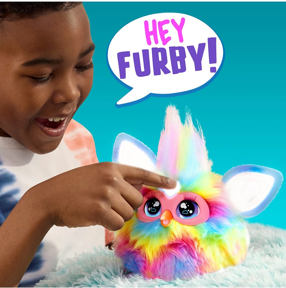 Furby Tie Dye Interactive Plush Toy 