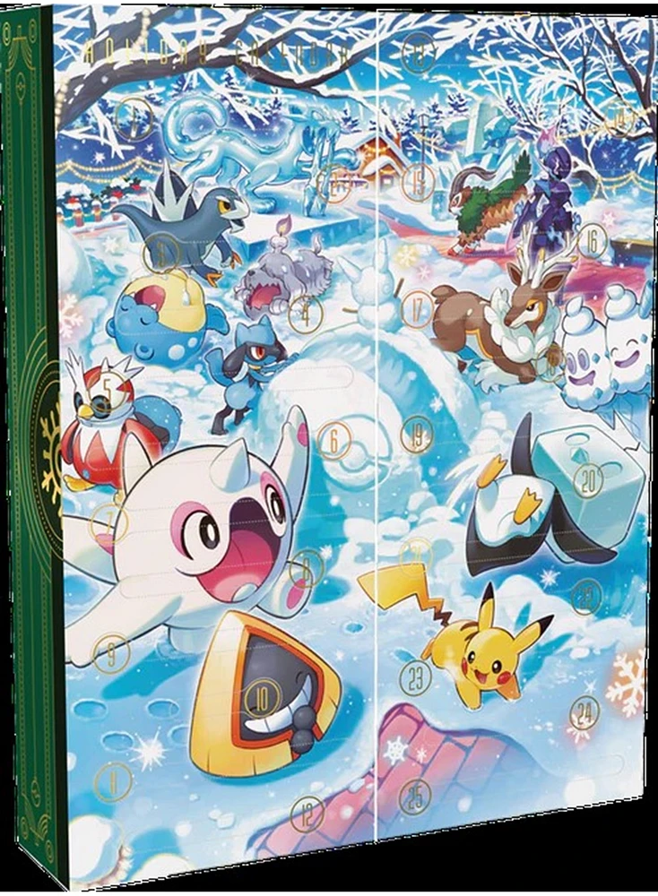 Pokémon Trading Card Game: 2024 Holiday Advent Calendar (French) 
