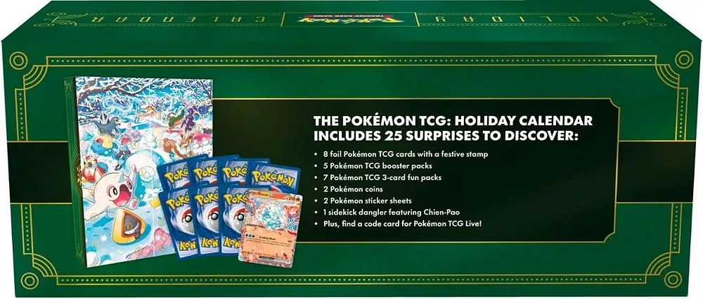 Pokémon Trading Card Game: 2024 Holiday Advent Calendar (French) 
