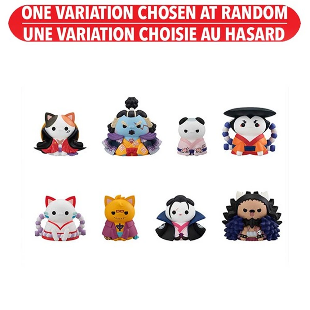 MegaHouse Luffy in Wano Kuni Nyan Piece Nyan Ver. Mega Cat Project Assortie – Une variation choisie au hasard