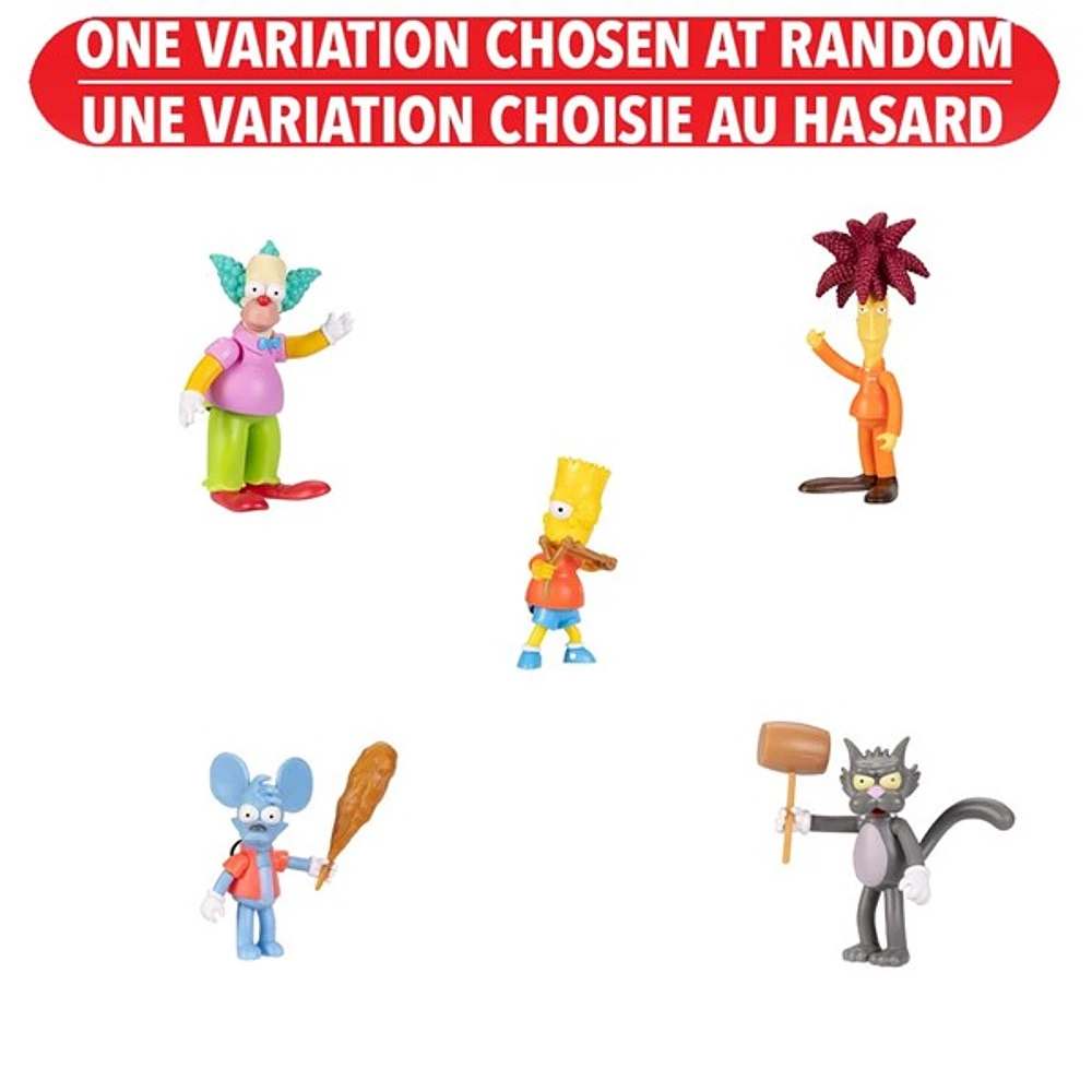 The Simpsons 2.5" Figures Wave 2 Assortie – Une variation choisie au hasard