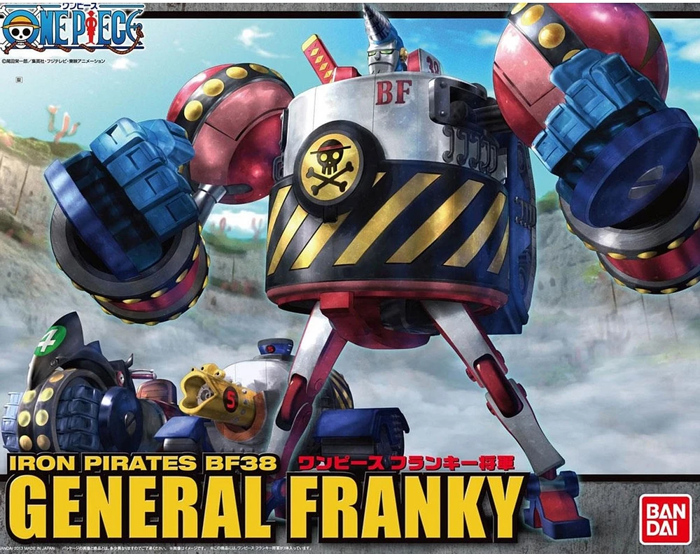 Bandai One Piece Genreal Franky Best Mecha Collection Model Kit 