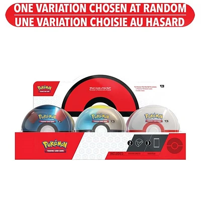 Pokémon Trading Card Game 2024 Poke Ball Tin - Assortie – Une variation choisie au hasard
