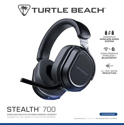 Turtle Beach Stealth 700 Gen 3 PlayStation – Noir 
