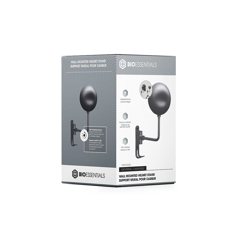 Biogenik Wall Mounted Helmet Stand 