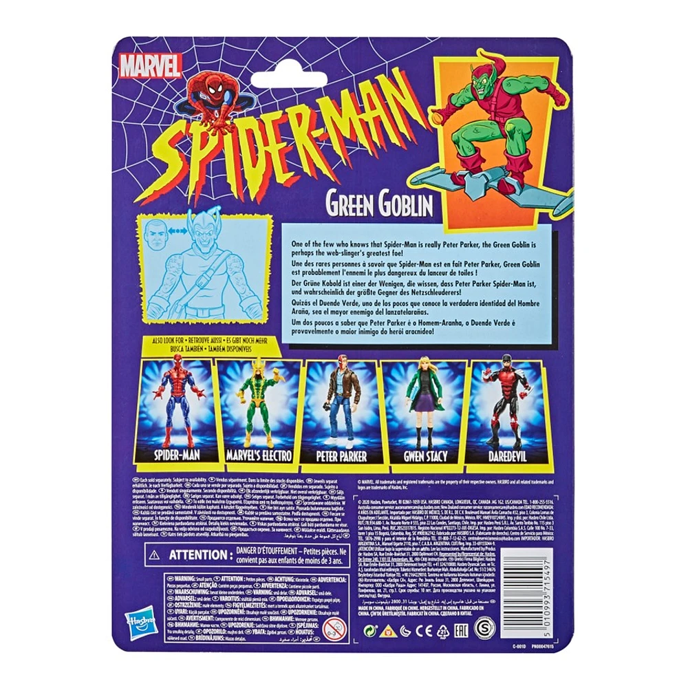 Hasbro Marvel Legends 6-inch Green Goblin Retro Collection Figure 