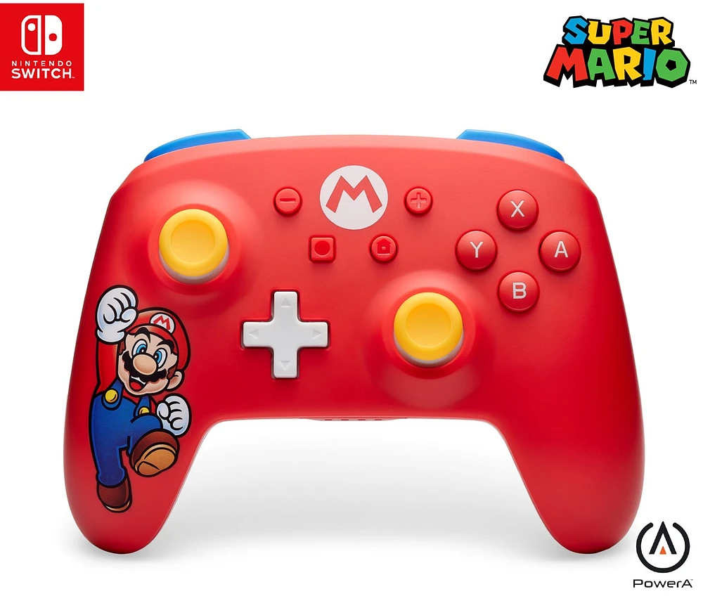 PowerA Wireless Controller for Nintendo Switch - Mario Joy 