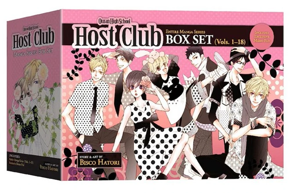 Ouran High School Host Club Complete Box Set: Volumes 1-18