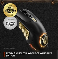 SS Aerox 9 Wireless Mouse - World of Warcraft Edition 
