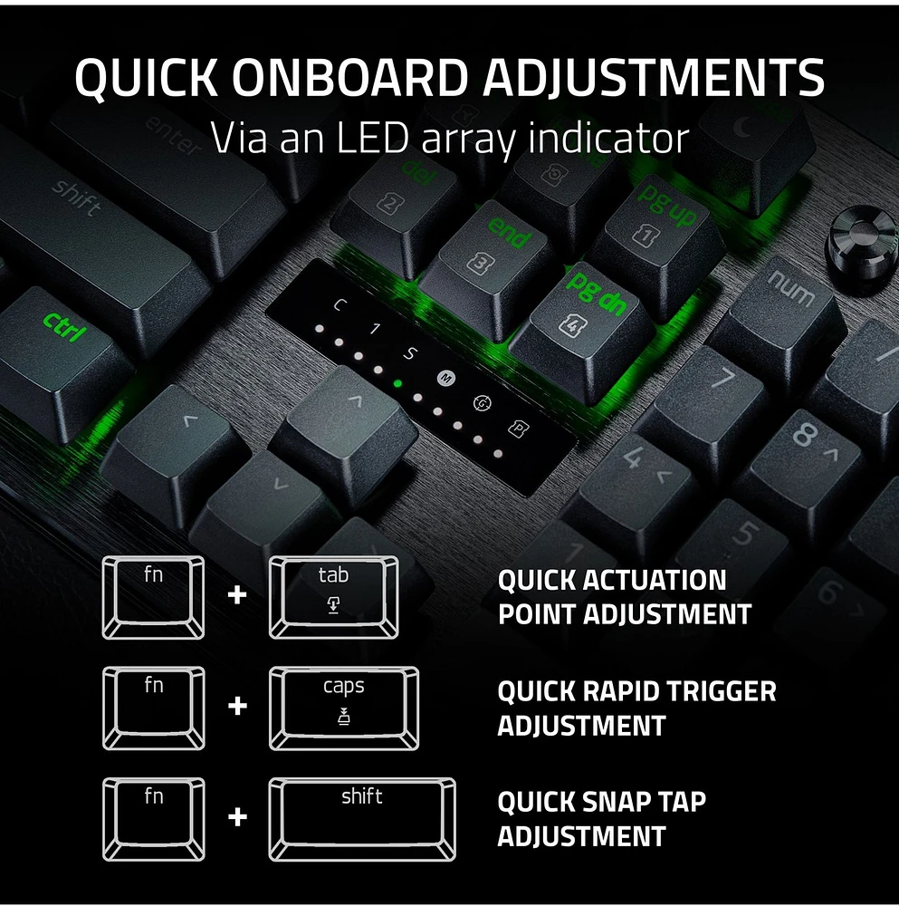 Razer Huntsman V3 Pro - Analog Optical Esports Keyboard  - Web Only
