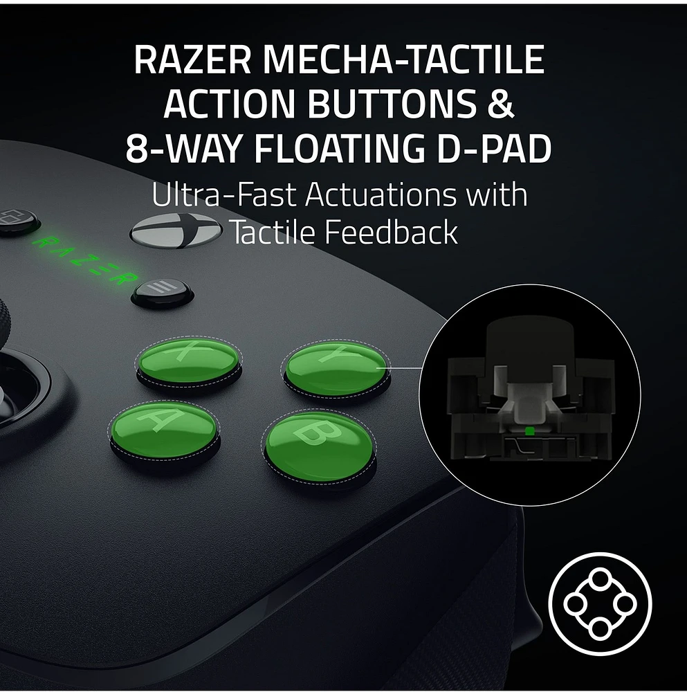 Razer Wolverine V3 Pro (Xbox Licensed) - Wireless Gaming Controller - Black - NASA Packaging  - Web Only