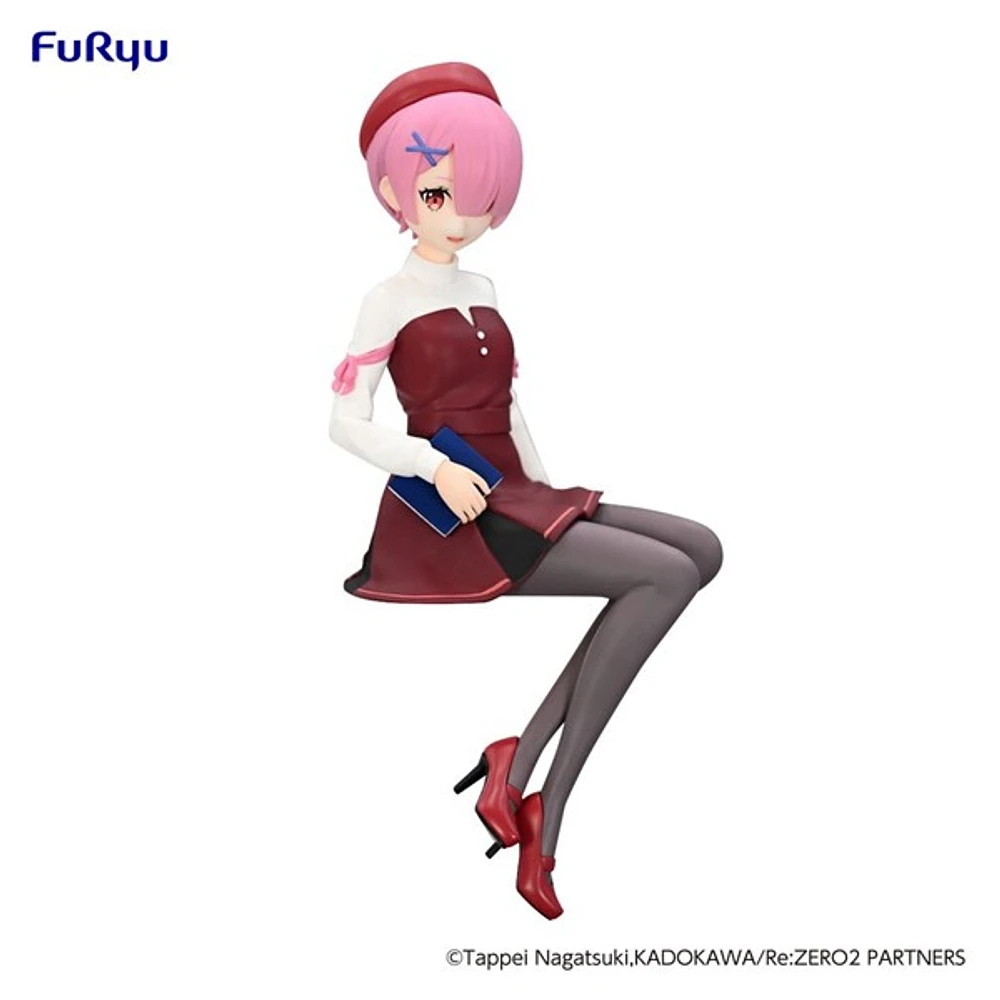 Re:Zero Starting Life in Another World Ram Book Girl Noodle Stopper Figure