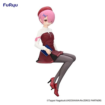 Re:Zero Starting Life in Another World Ram Book Girl Noodle Stopper Figure 
