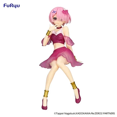 Re:Zero Starting Life in Another World Ram Twinkle Party Noodle Stopper Figure 