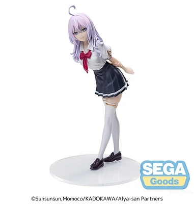 Luminasta TV Anime Alya Sometimes Hides Her Feelings in Russian Alya Summer Uniform Statue 