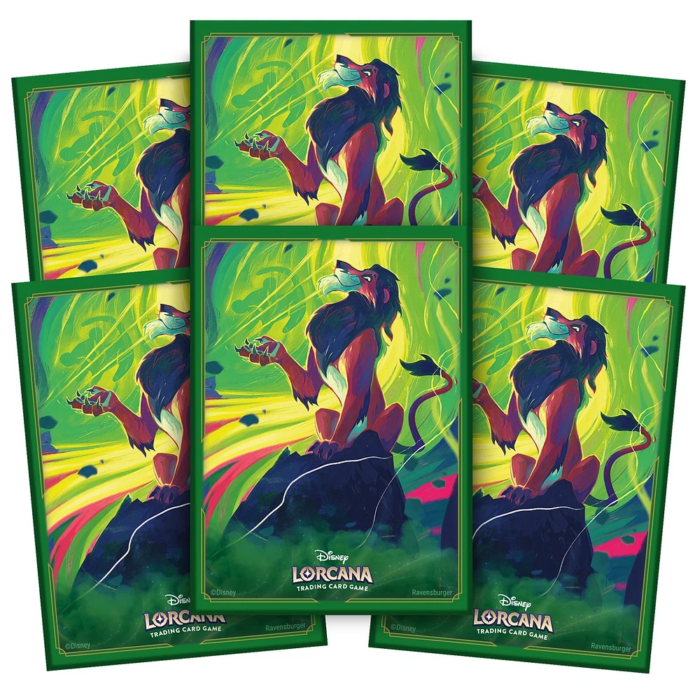 Lorcana: Card Sleeves Wave 6 - Scar 