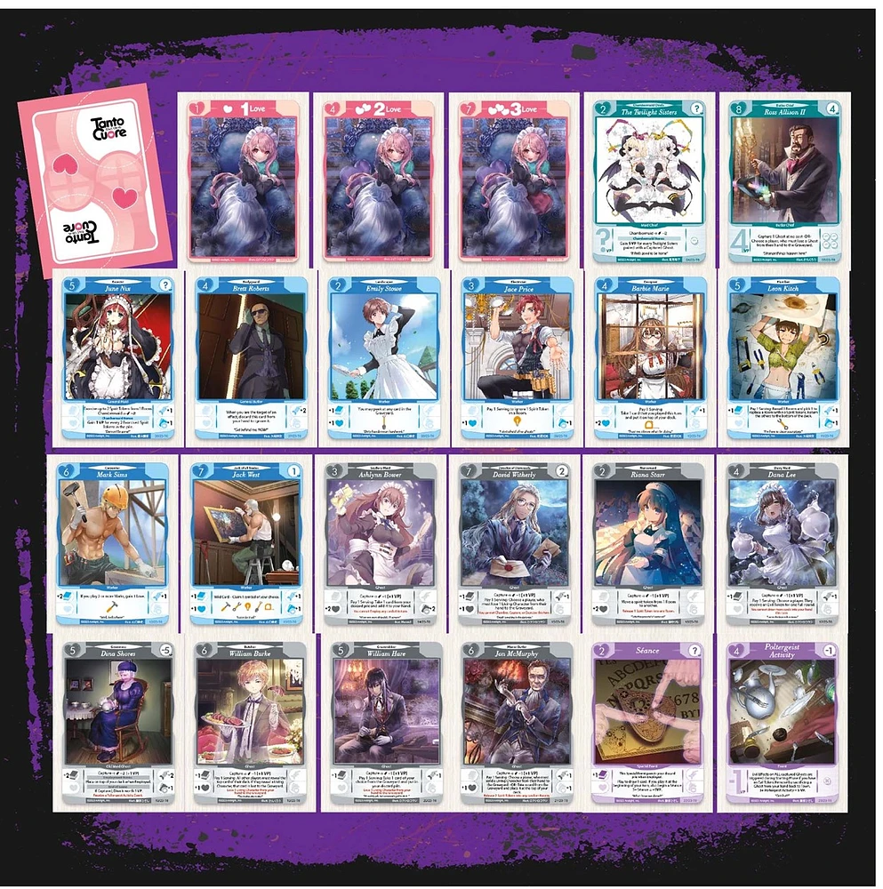 Tanto Cuore: Memento Mori Deck Building Game 