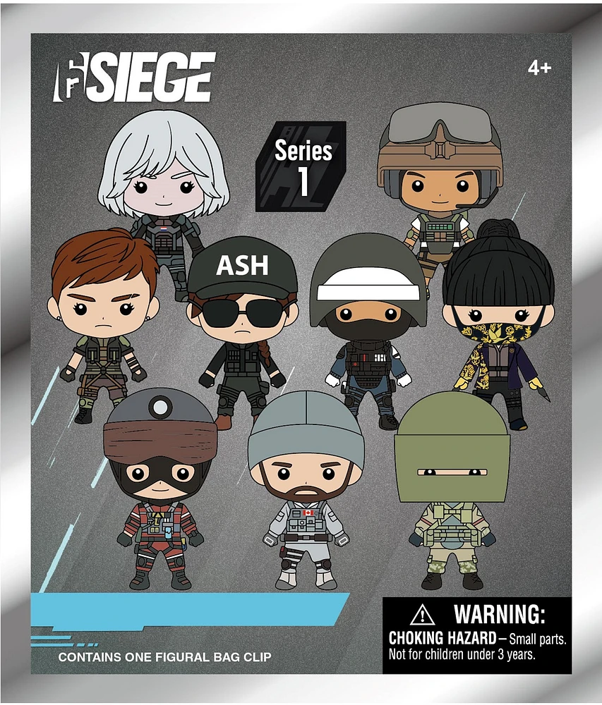 Rainbow Six Figural Bag Clip – One Variation Chosen at Random