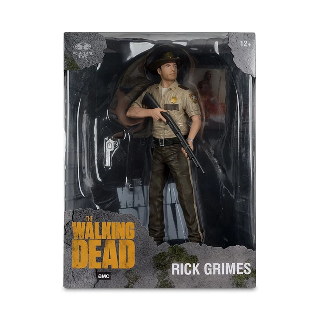 McFarlane Toys The Walking Dead Rick Grimes 1:8 Scale Posed Figure