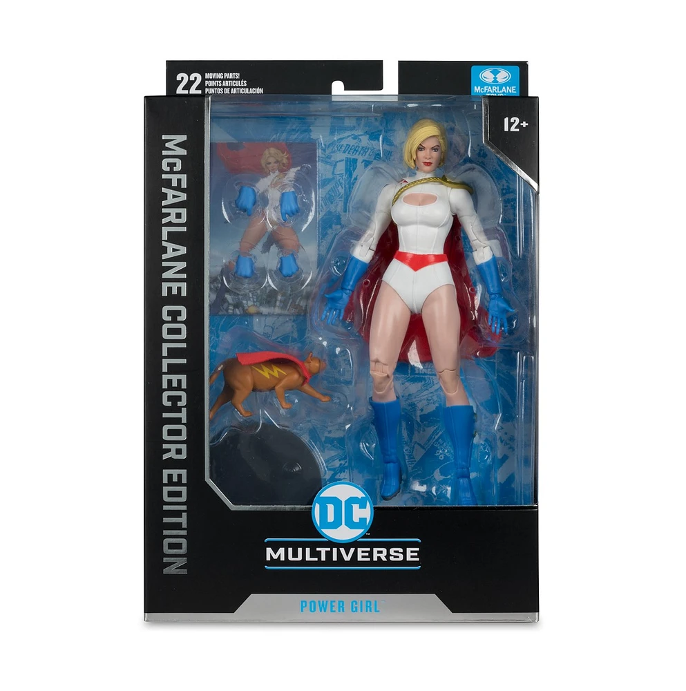 DC Multiverse Power Girl (Power Girl: Reborn) 7-Inch Action Figure McFarlane Collector Edition #31 - 1 in 6 chances of getting the chase