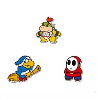 Super Mario Character Magnets 2 "Super Mario"  Bandai Shokugan Character Magnets – One Variation Chosen at Random