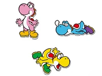 Super Mario Character Magnets 2 "Super Mario"  Bandai Shokugan Character Magnets – One Variation Chosen at Random