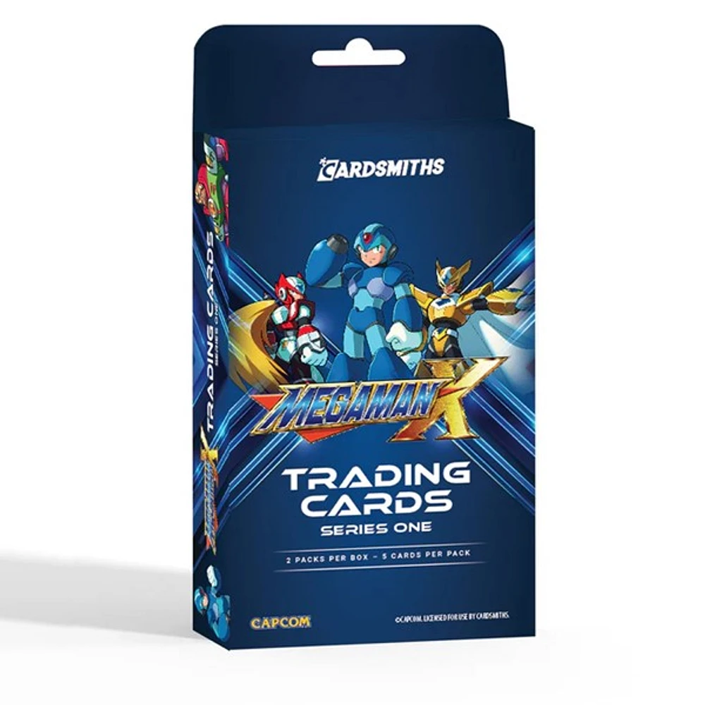 Mega Man X Trading Cards Series One 2 Pack Collector Box