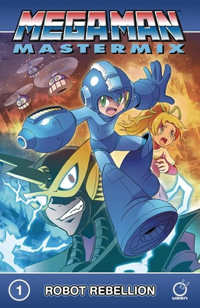 Manga Mega Man Mastermix Robot Rebellion Volume 1 - Paperback