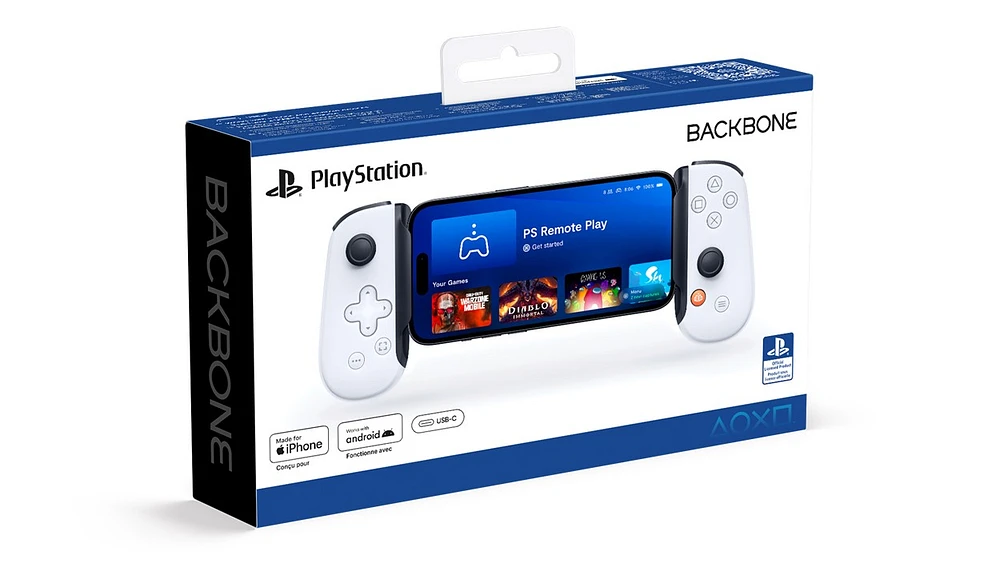 Backbone One - PlayStation Edition (USB-C) - 2nd Gen White 