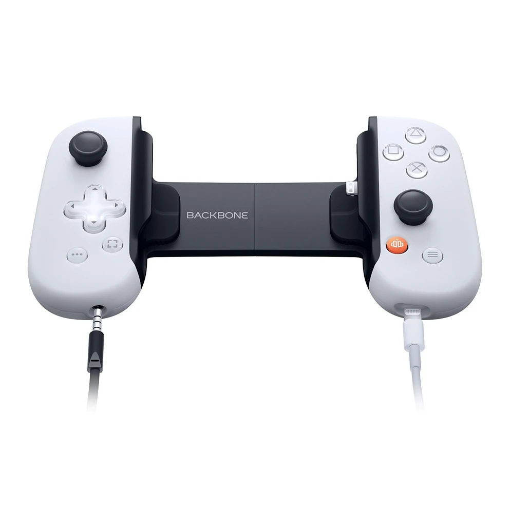 Backbone One - PlayStation Edition (Lightning) - Mobile Gaming Controller for iPhone - 2nd Gen - White