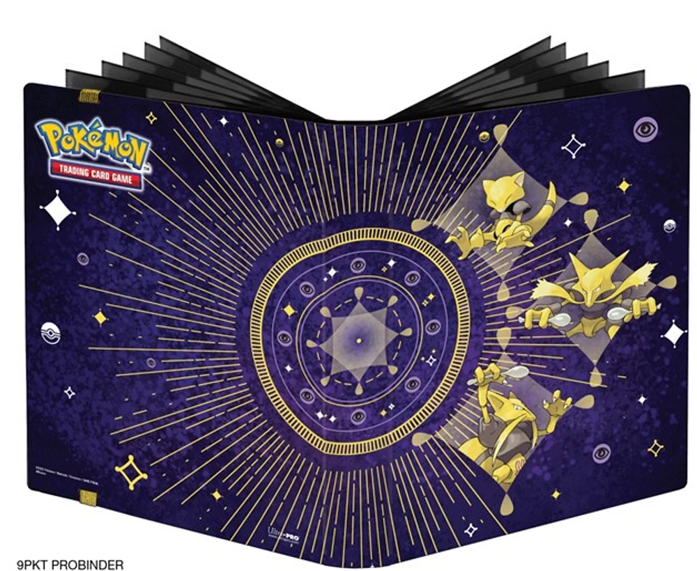 Pokémon Trading Card Game Abra Evolutions 9 Pocket Pro Binder