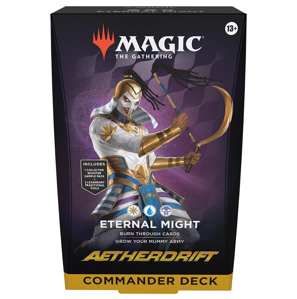 Magic: The Gathering Aetherdrift Commander Deck Assorted – One Variation Chosen at Random