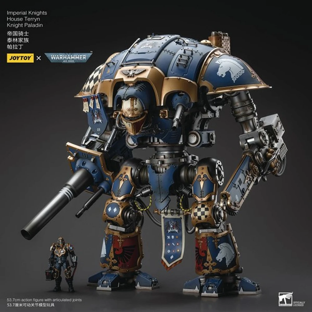 Joytoy WH 40k Imperial Terryn Knight Paladin 1/18 Action Figure