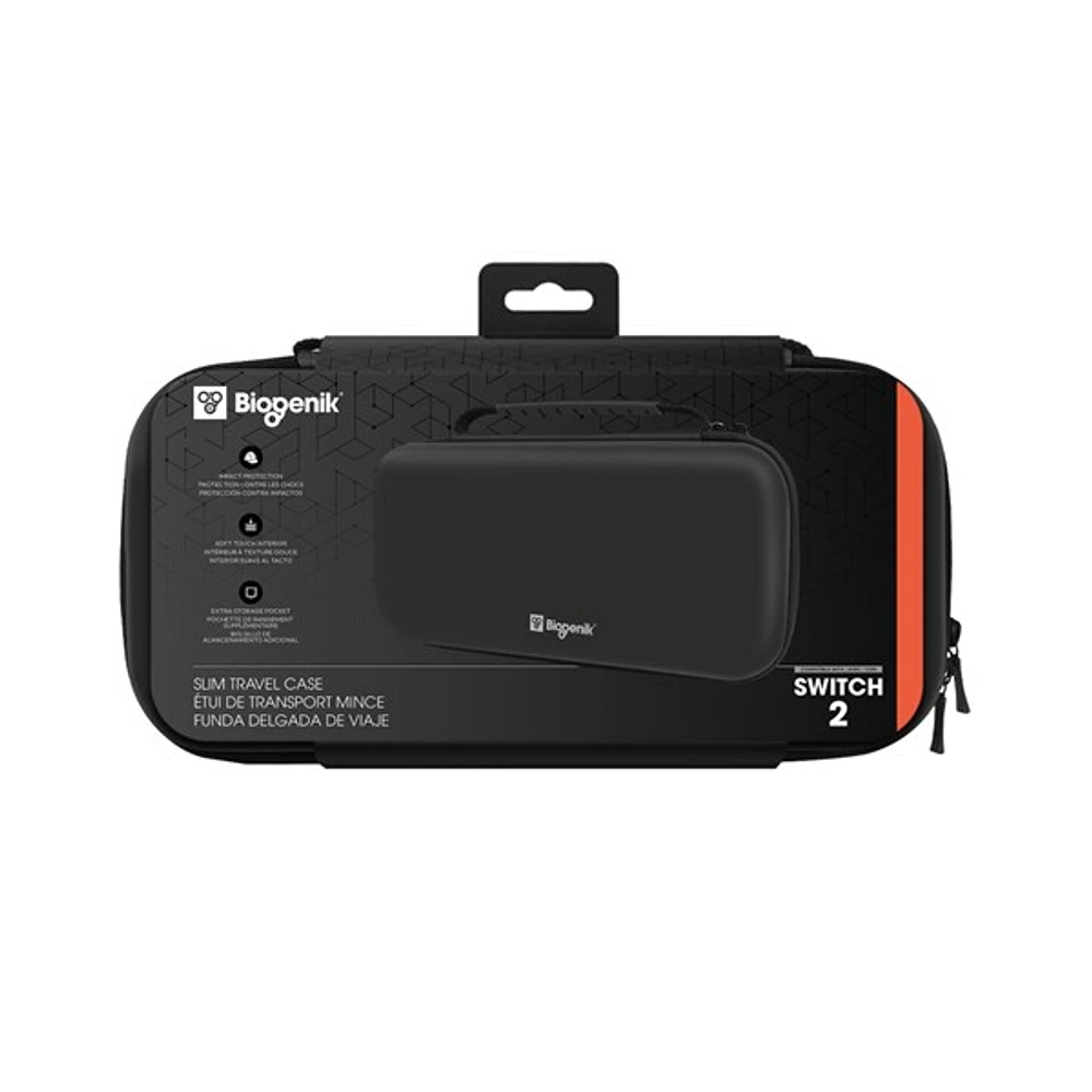 Slim Travel Case Black Nintendo Switch 2