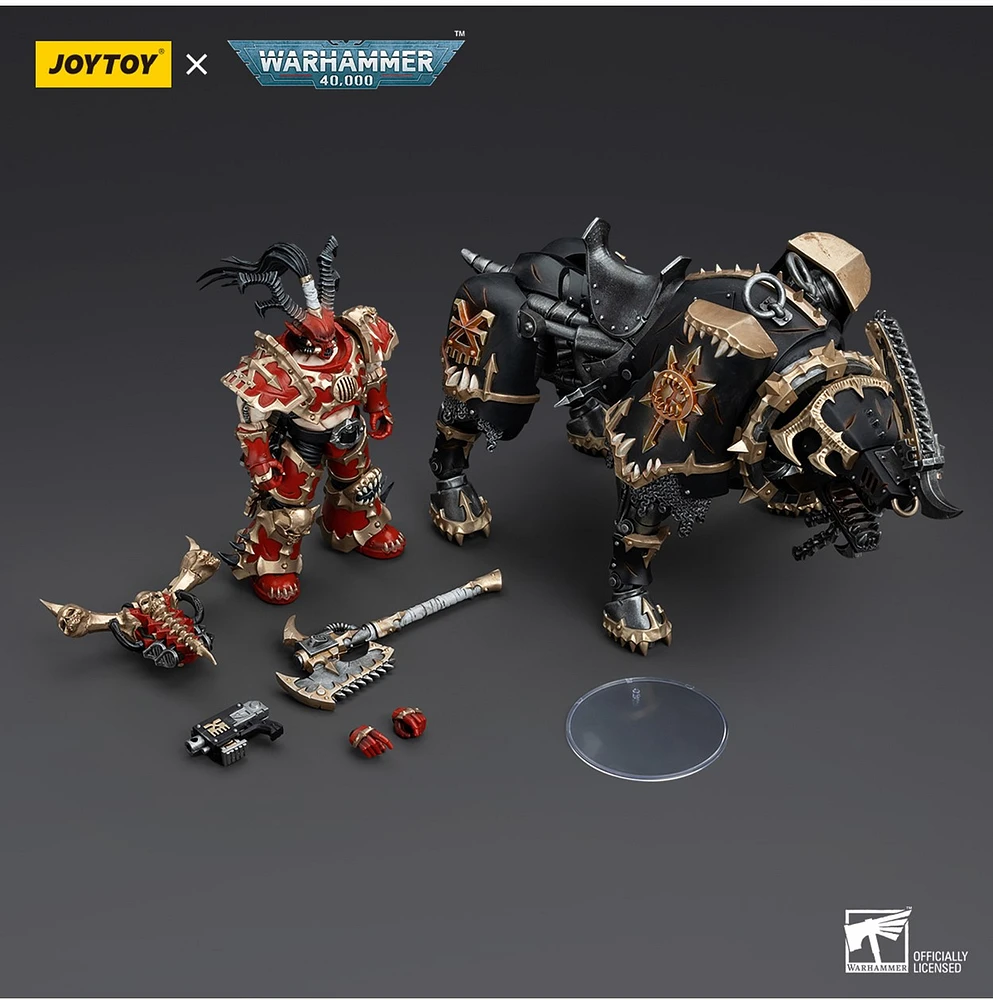 WH40K World Eaters Lord Invocatus 1/18 Action Figure 