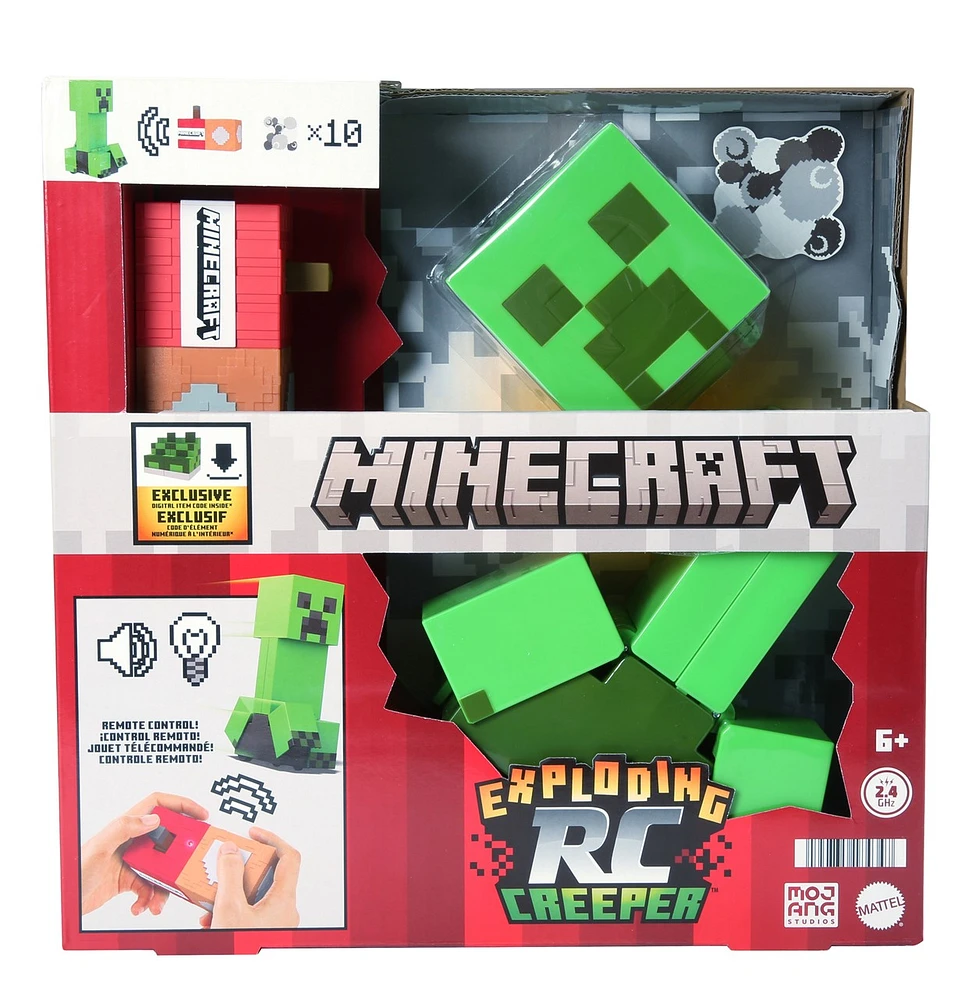 Minecraft Exploding RC Creeper 