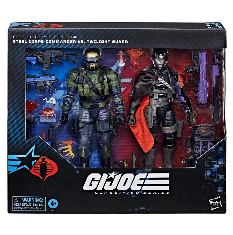 G.I. Joe Classified Series #141, Steel Corps Commander Vs. Twilight Guard 