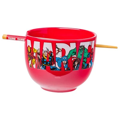 Marvel Comics Red Ramen Bowl 