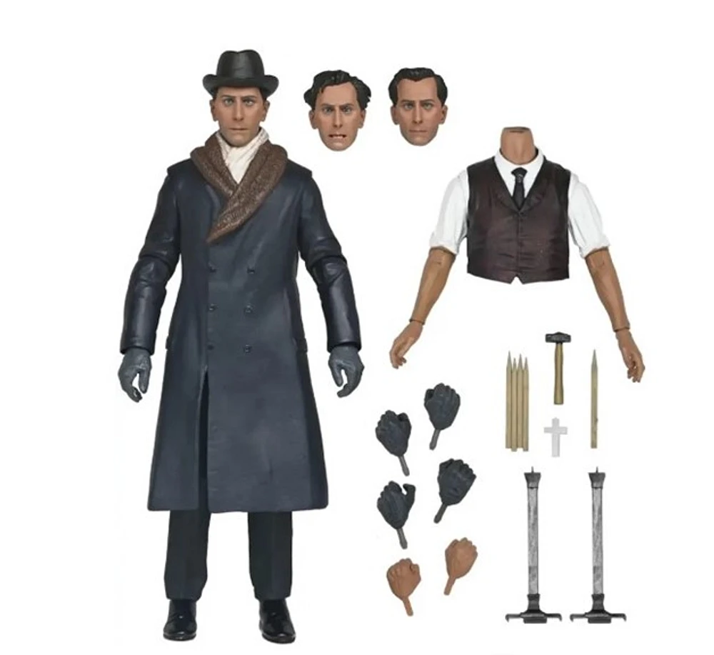 Hammer Films - Horror Of Dracula (1958)- 7 Inch Scale Action Figure - Van Helsing